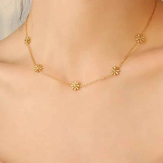 Collar Tiny Flower